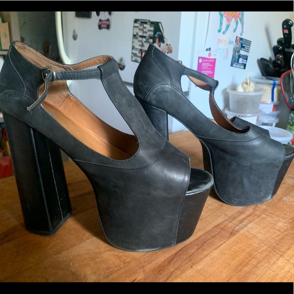 Jeffrey Campbell Big Foxy 8.5 Platforms
